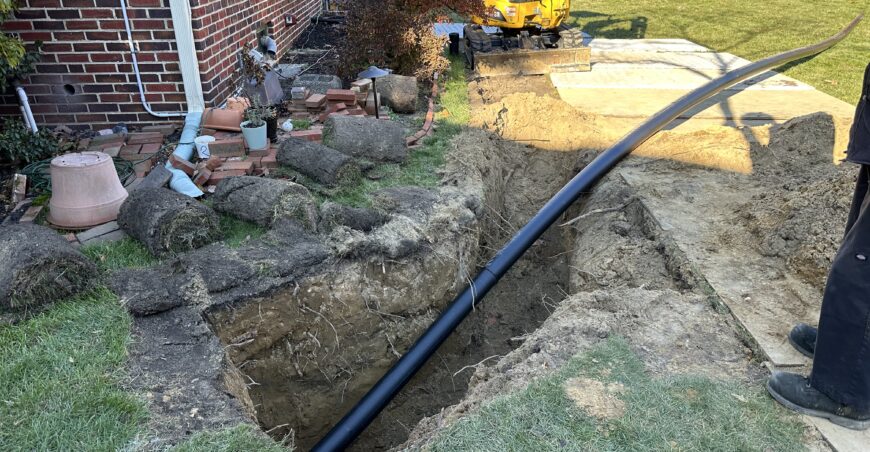 Main Sewer Line Replacement In Wenonah, NJ